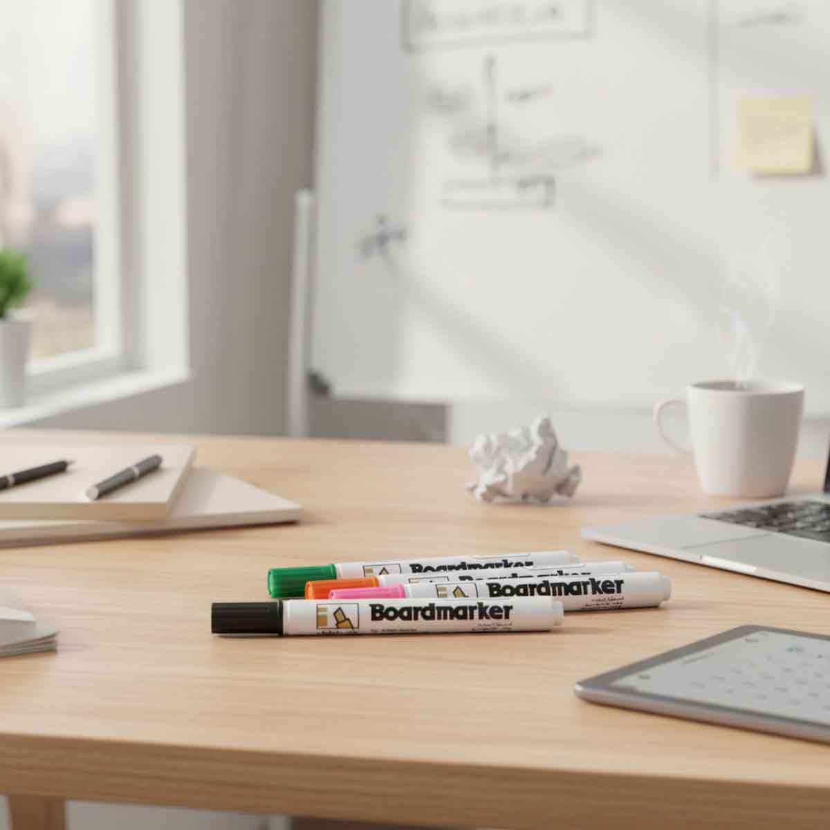 روكو مجموعة أقلام سبورة سن مشطوف 1.5–3ملم ألوان متعددة