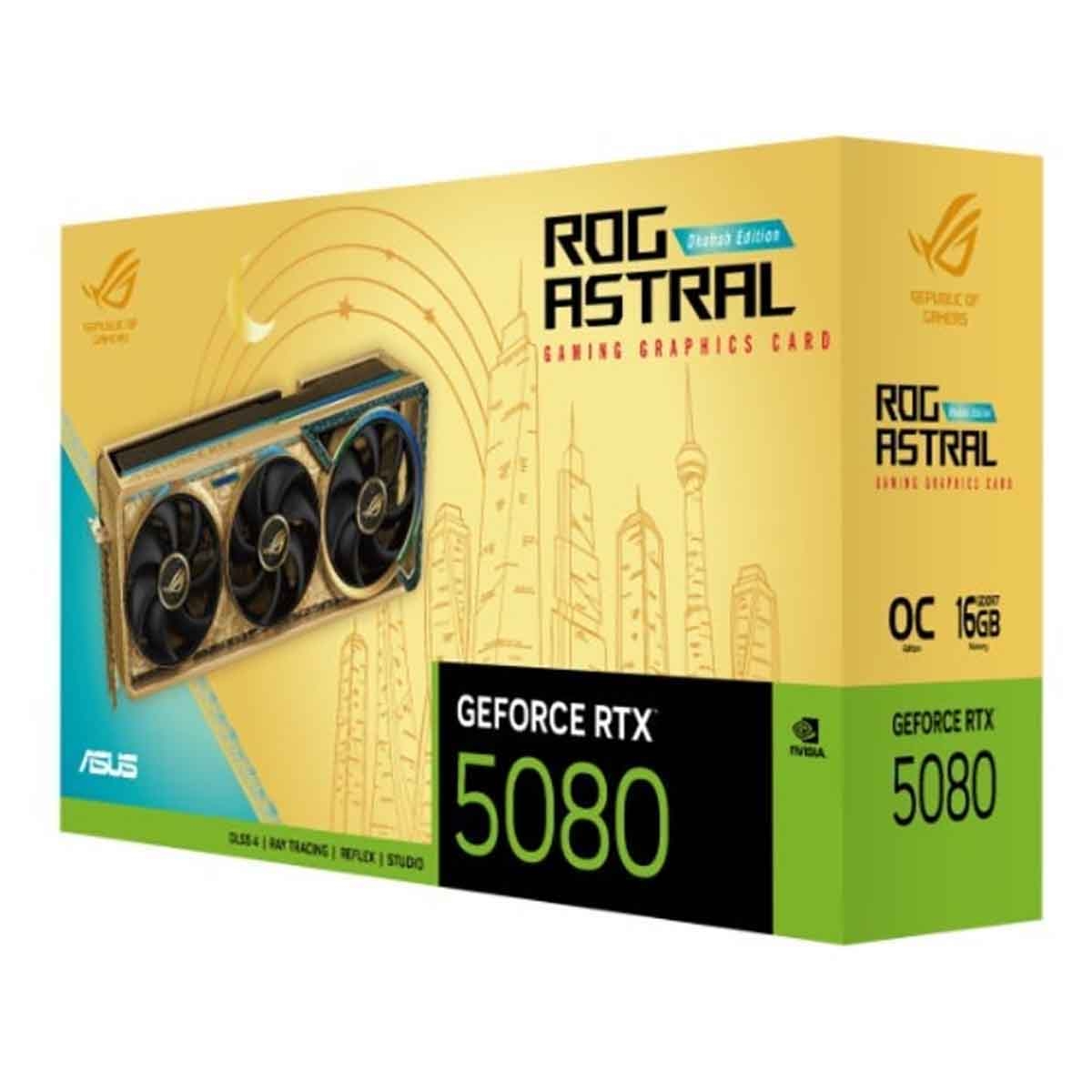 Asus ROG Astral RTX 5080 OC 16GB Dahab Core Graphics Card