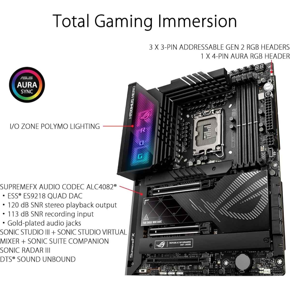 ASUS ROG Maximus Z790 Hero Gaming Motherboard