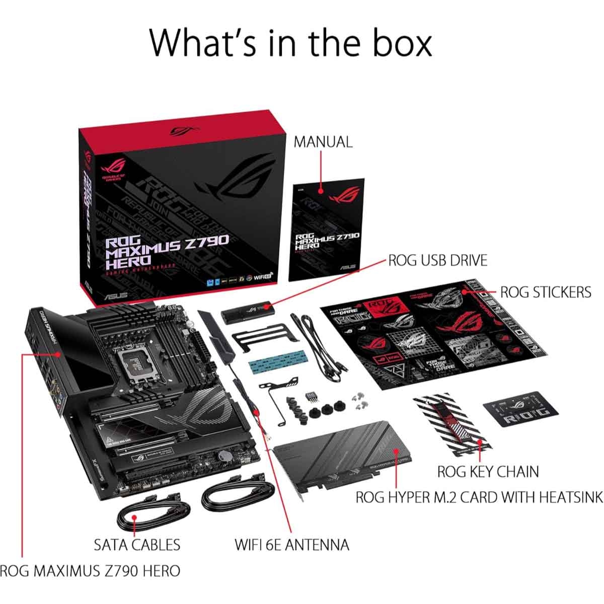ASUS ROG Maximus Z790 Hero Gaming Motherboard
