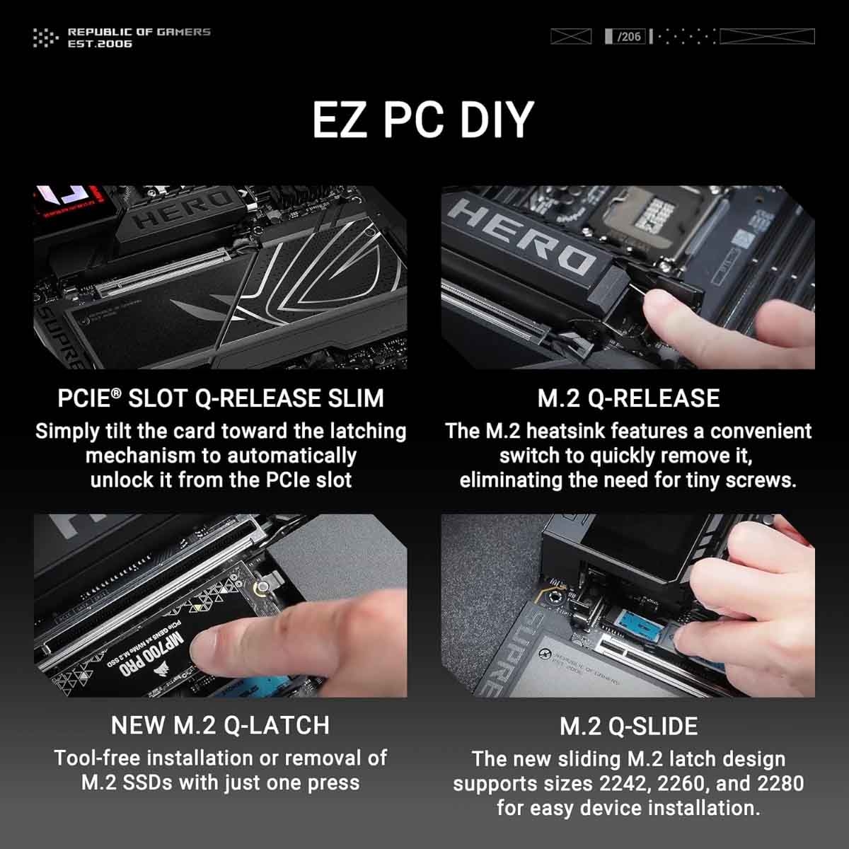 ASUS ROG Maximus Z890 Hero Gaming Motherboard