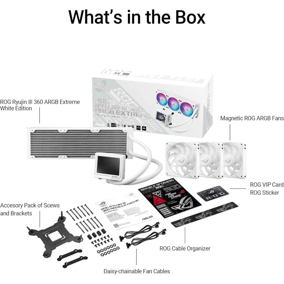 Asus ROG Ryujin III 360 ARGB Liquid CPU Cooler