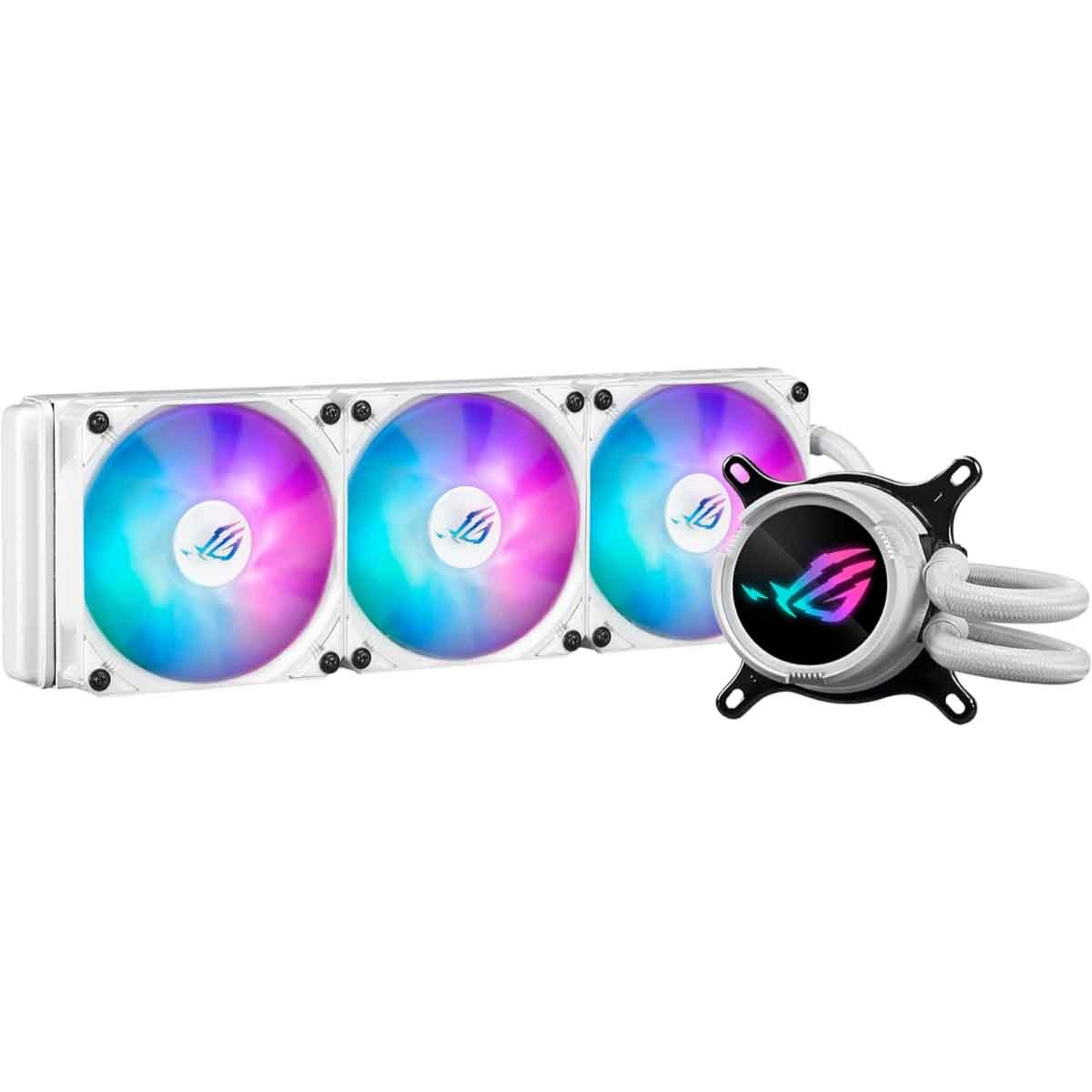 ASUS ROG White Strix LC III 360 ARGB Liquid CPU Cooler