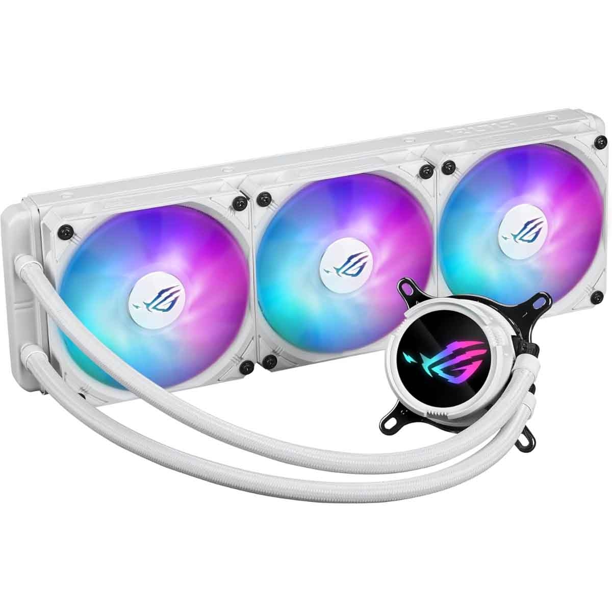 ASUS ROG White Strix LC III 360 ARGB Liquid CPU Cooler
