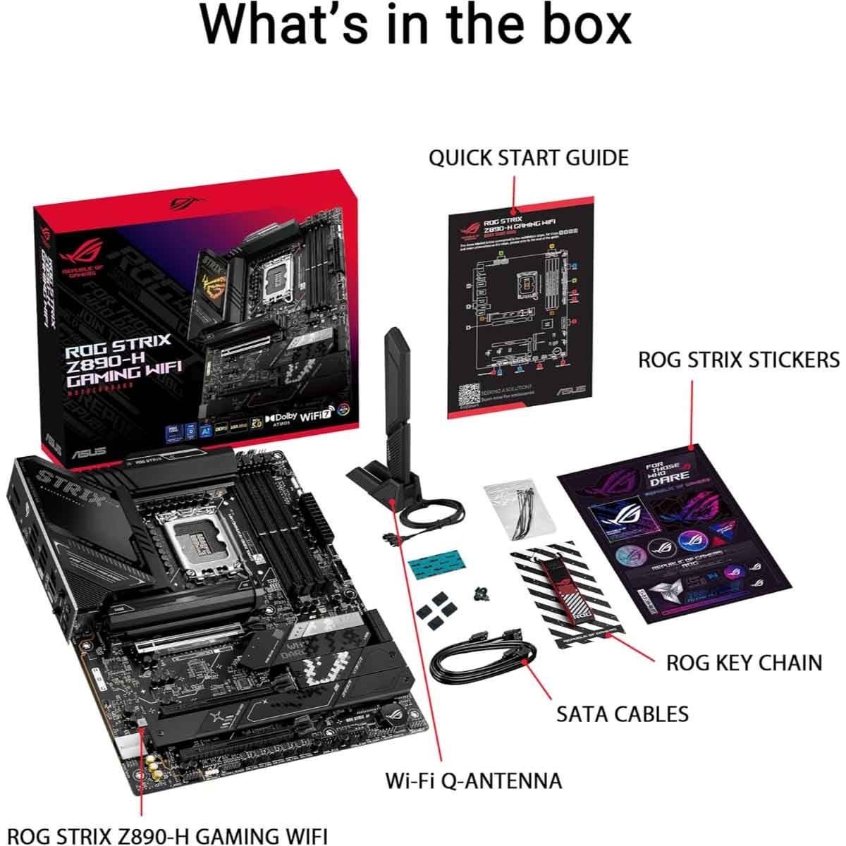 Asus ROG Strix Z890-H Gaming WiFi Motherboard