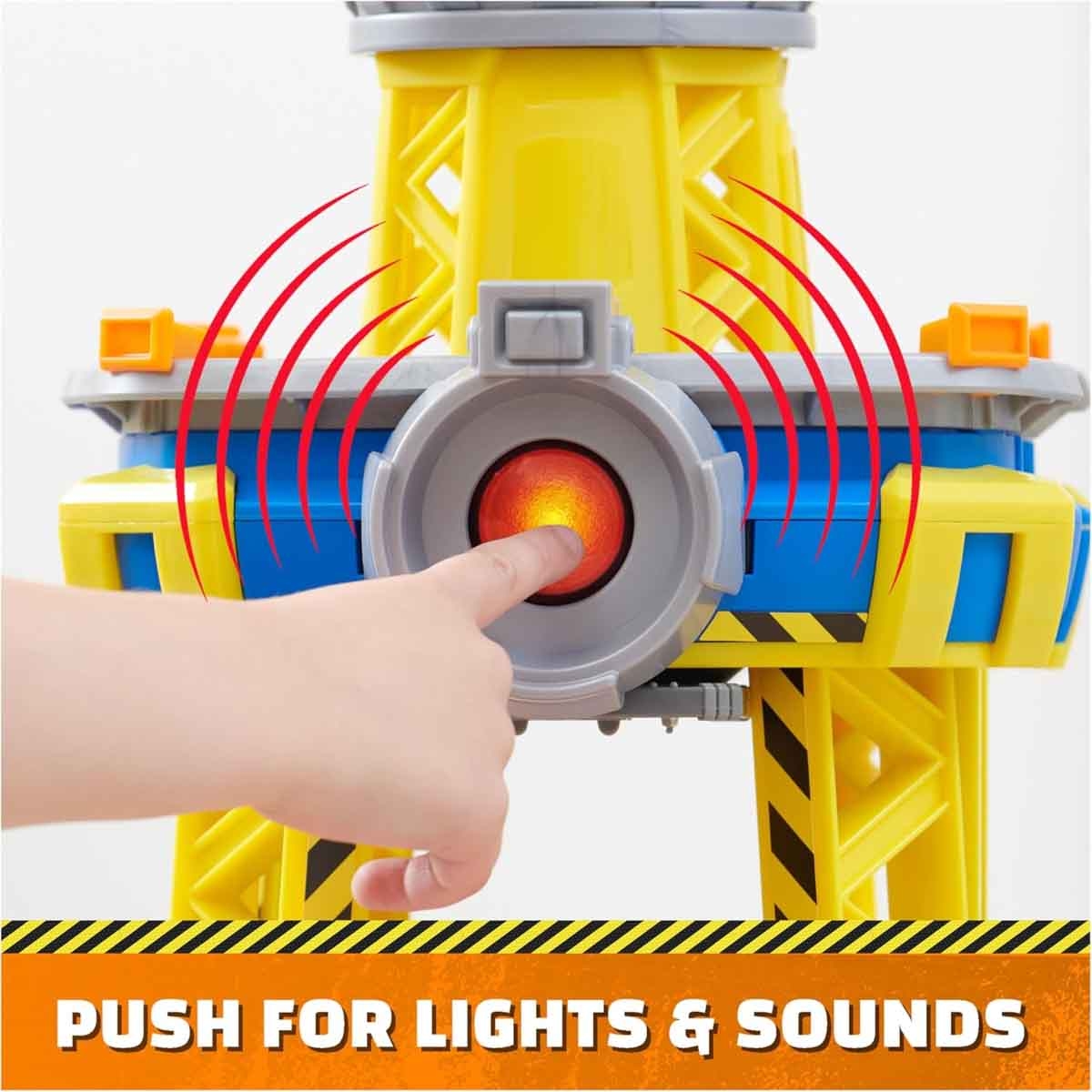 Rubble & Crew Barkyard Crane Tower Truck Unisex, 3-4 Years