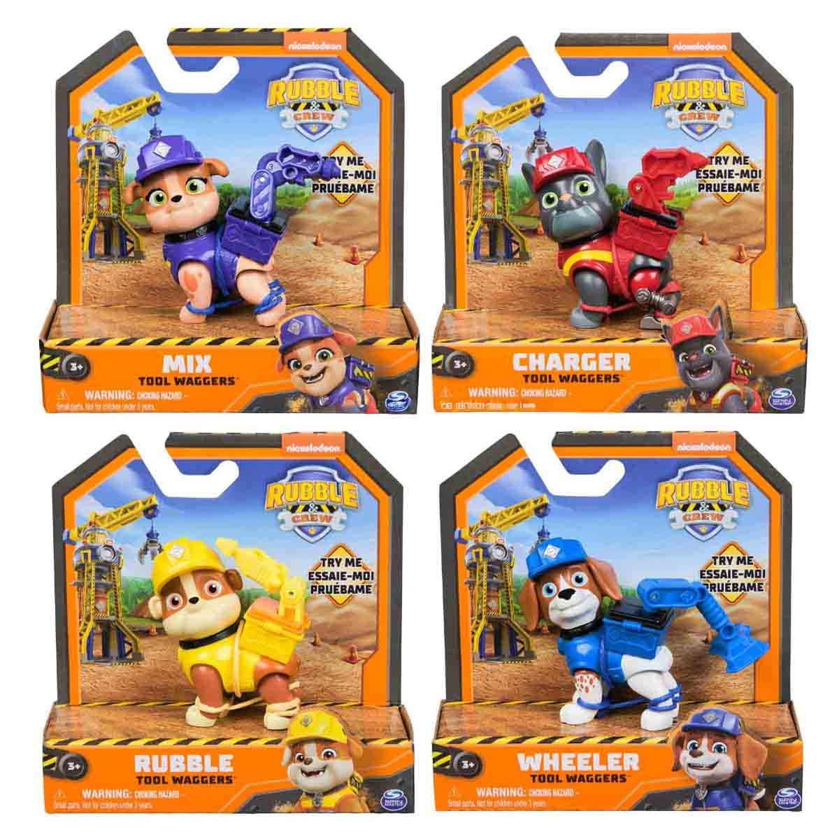 ربل آند كرو مجموعة شخصيات متنوعة للأولاد والبنات عمر 3-4 سنوات