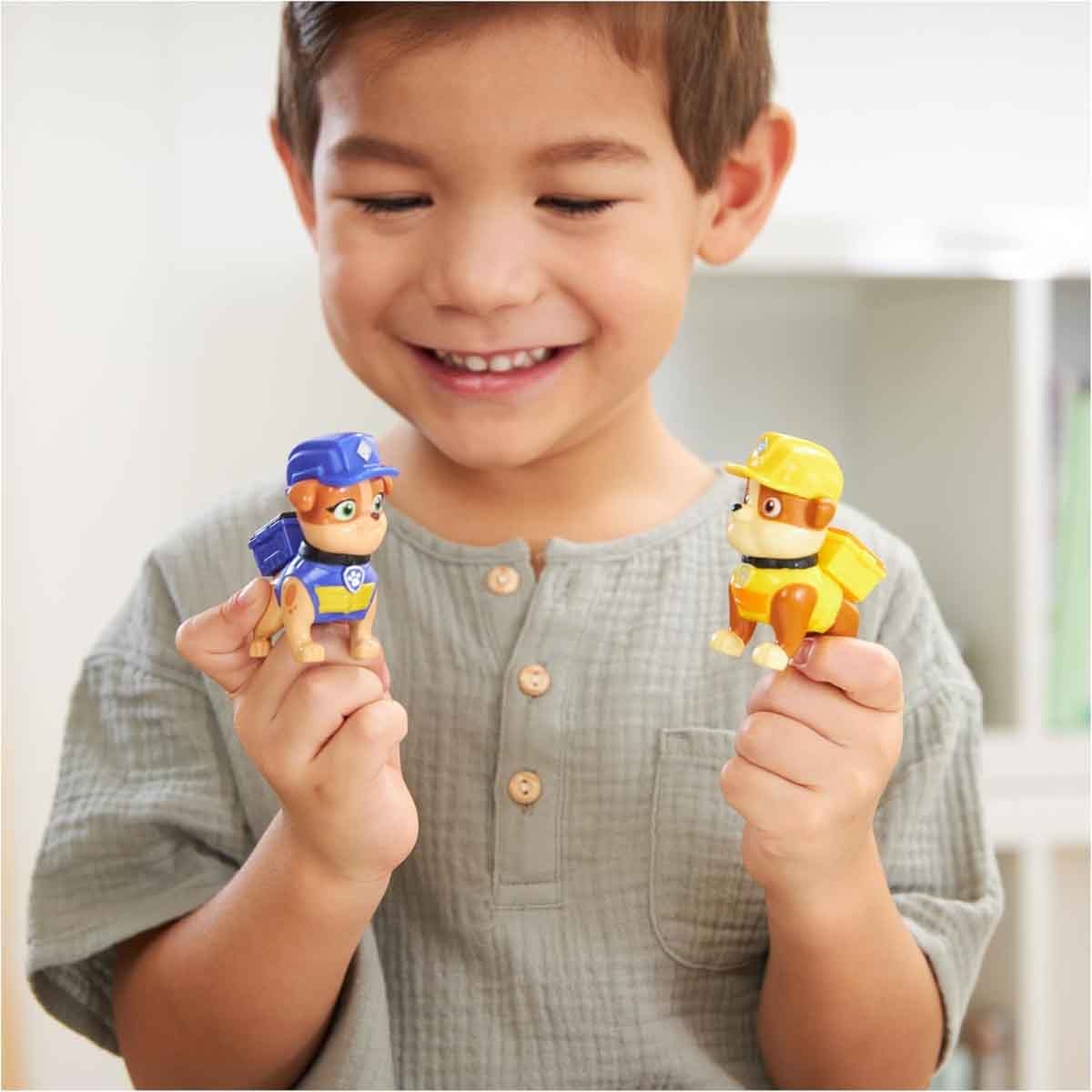 ربل آند كرو باو باترول مجموعة شخصيات أكشن متنوعة للأولاد والبنات عمر 3-4 سنوات