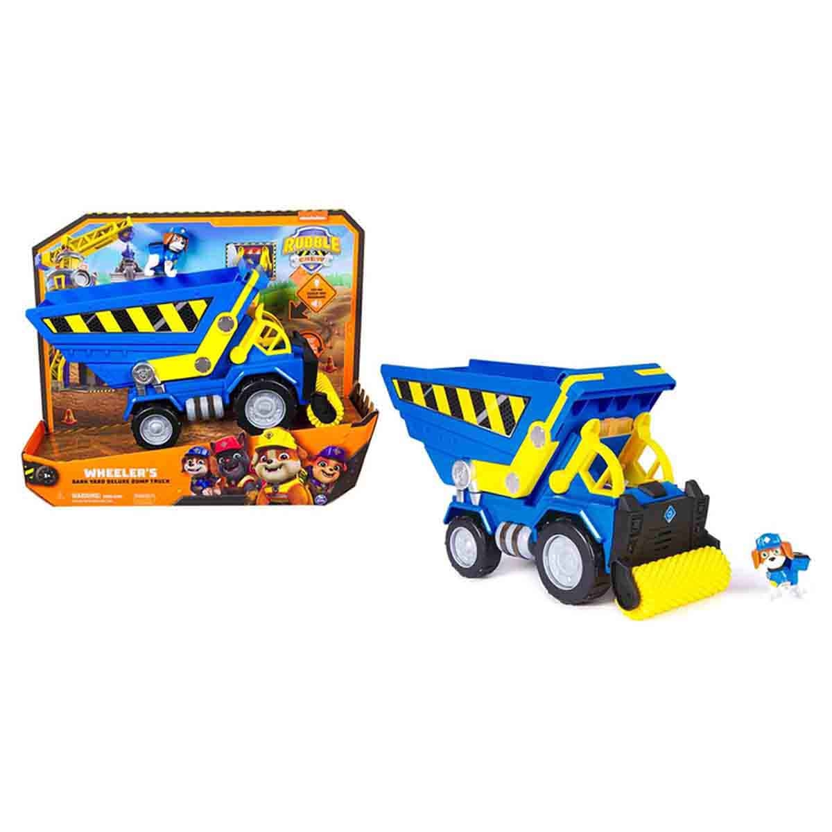 ربل آند كرو شاحنة تفريغ ديلوكس ويلر للأولاد والبنات عمر 3-4 سنوات