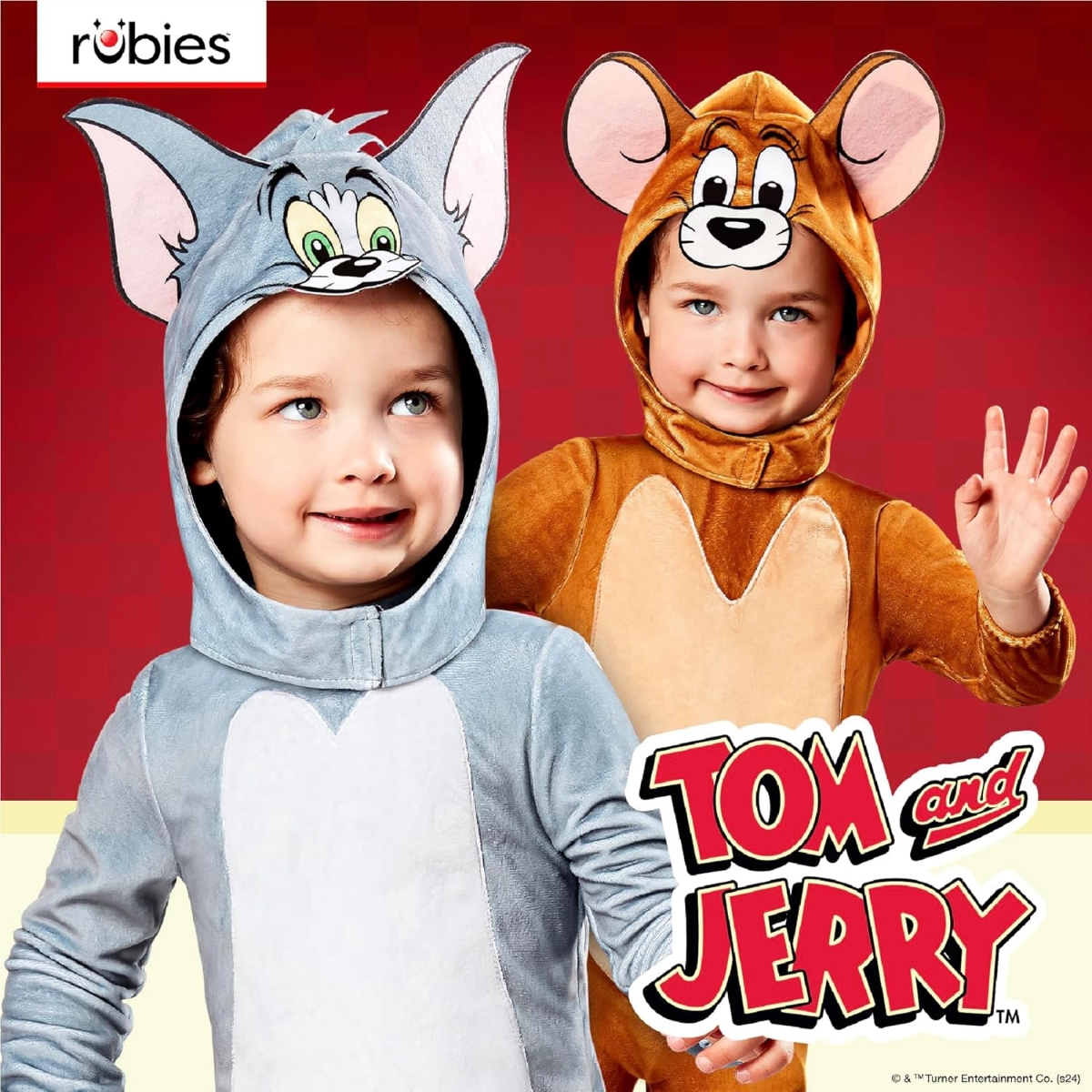Rubies 4T Tom & Jerry Tom Costume Unisex, 3-4 Years