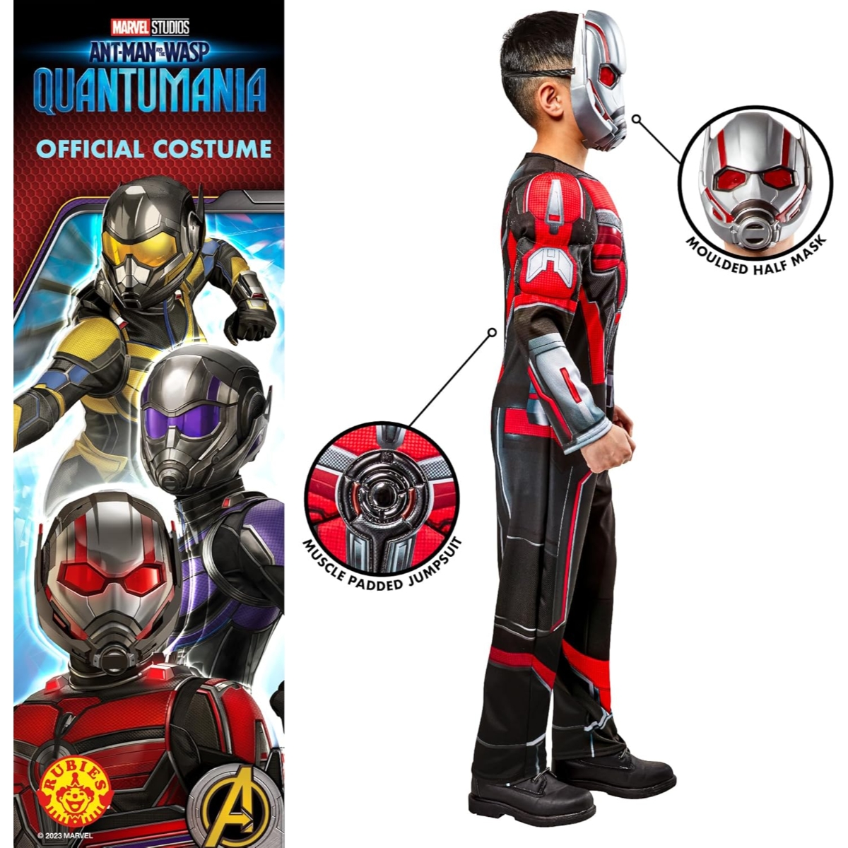 Rubies Ant-Man Deluxe Child Costume Boys, 9-10 Years
