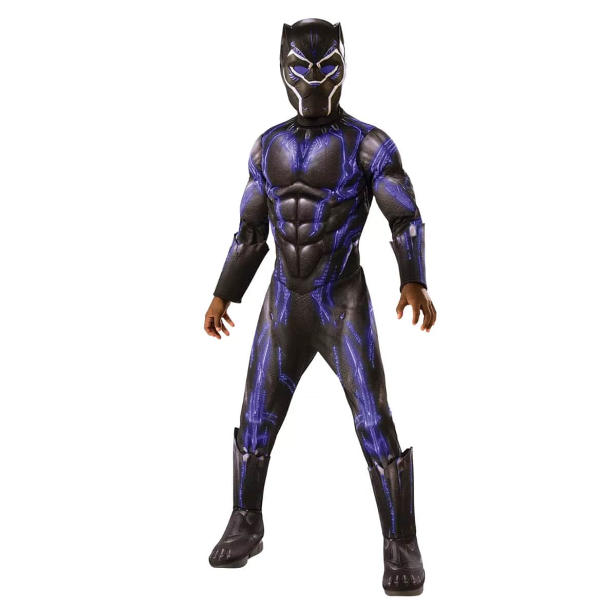 Rubies Black Panther Battle Suit Deluxe Child Costume Boys, 8-10 Years