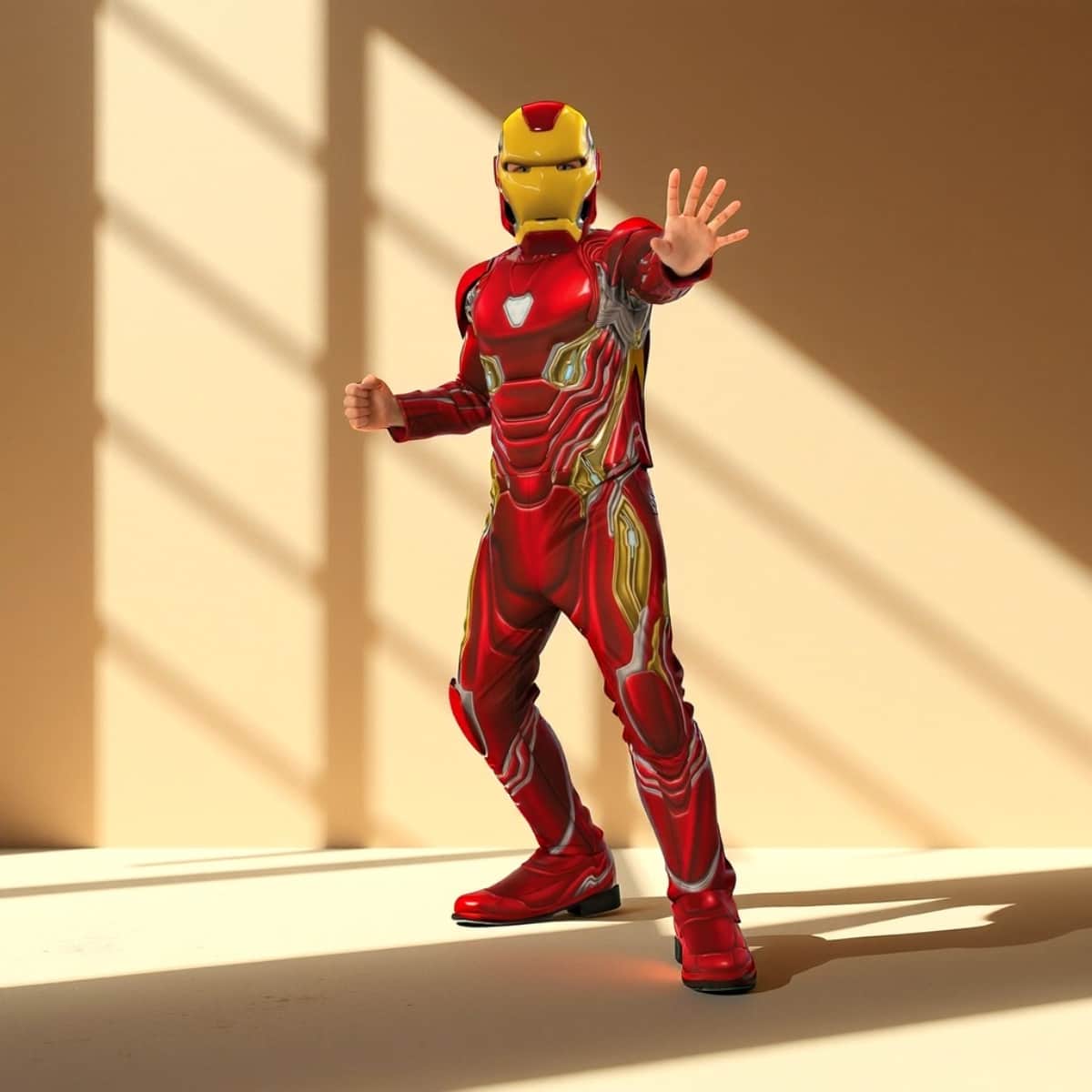 Rubies Iron Man Mark 50 Deluxe Child Costume Boys, 8-10 Years