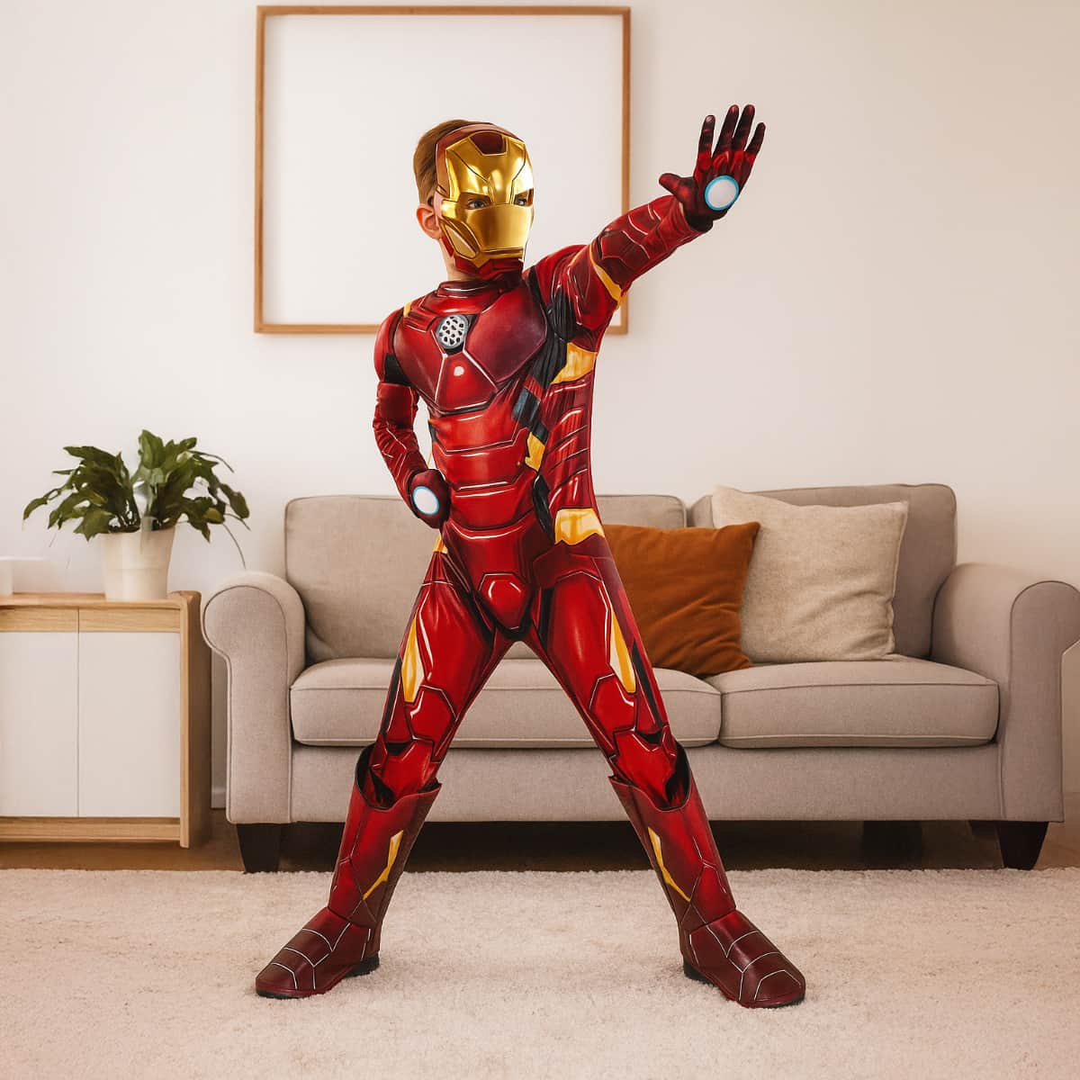 Rubies Iron Man Premium Child Costume Boys, 7-8 Years
