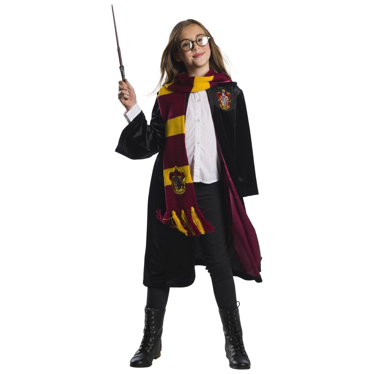 Rubies L Gryffindor Premium Robe Costume Unisex, 11-12 Years