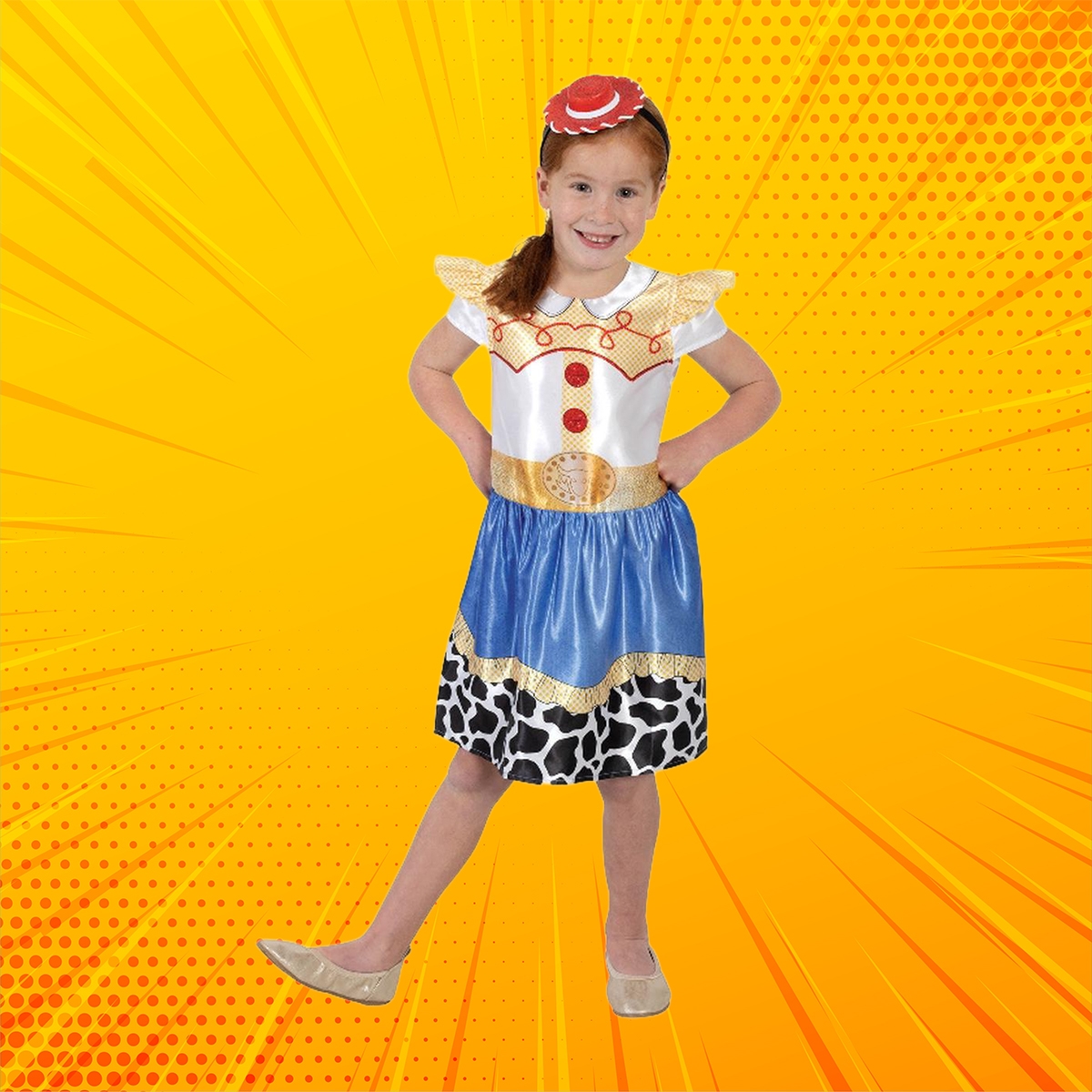 روبيز زي جيسي توي ستوري كلاسيك مقاس L للبنات 8-10 سنوات