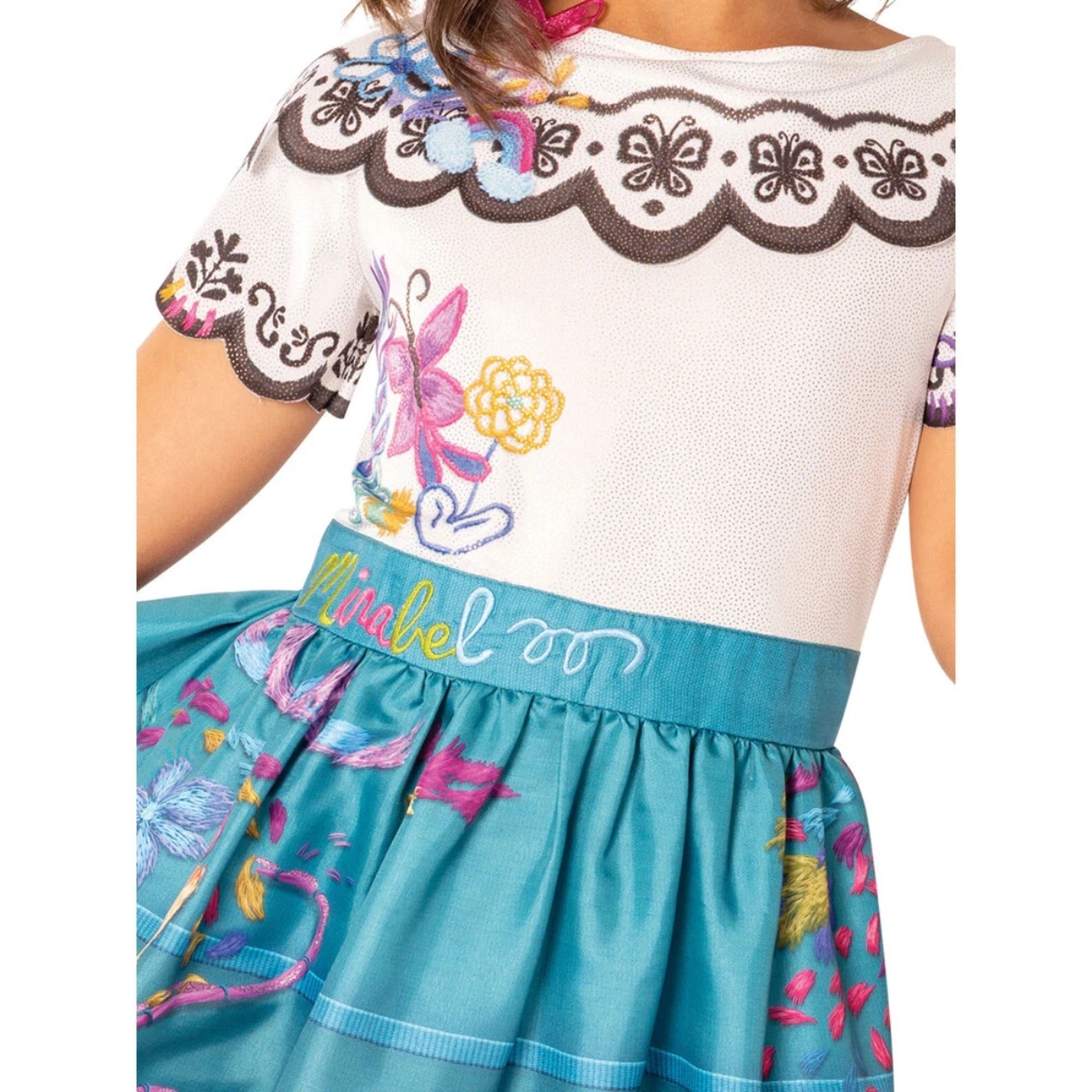 Rubies L Mirabel Deluxe Encanto Costume Girls, 8-10 Years