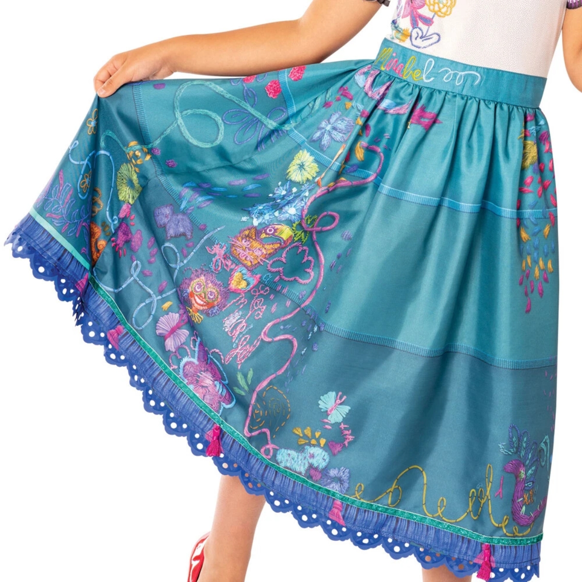 Rubies L Mirabel Deluxe Encanto Costume Girls, 8-10 Years