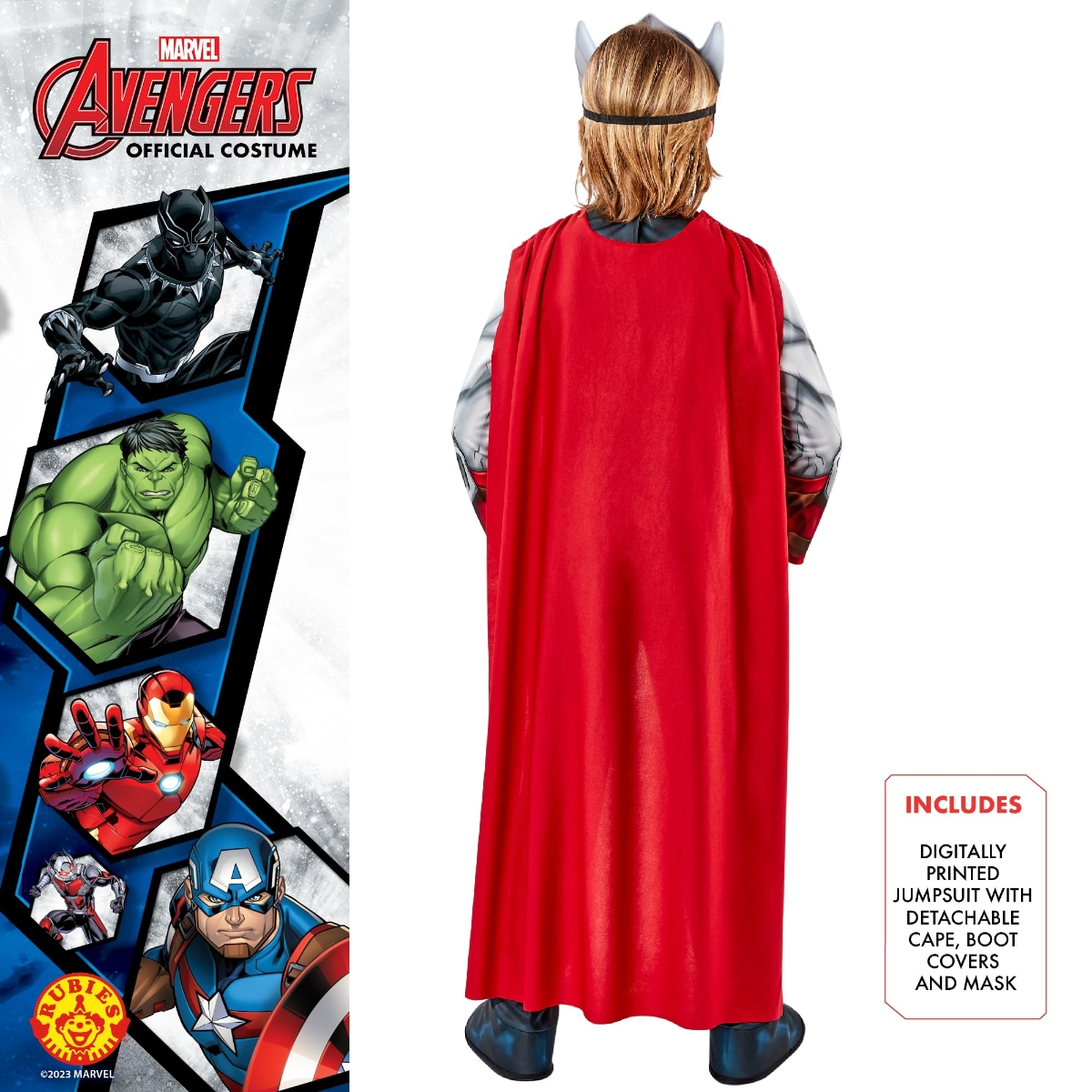 Rubies M Avengers Series Thor Child Costume Boys, 8-10 Years
