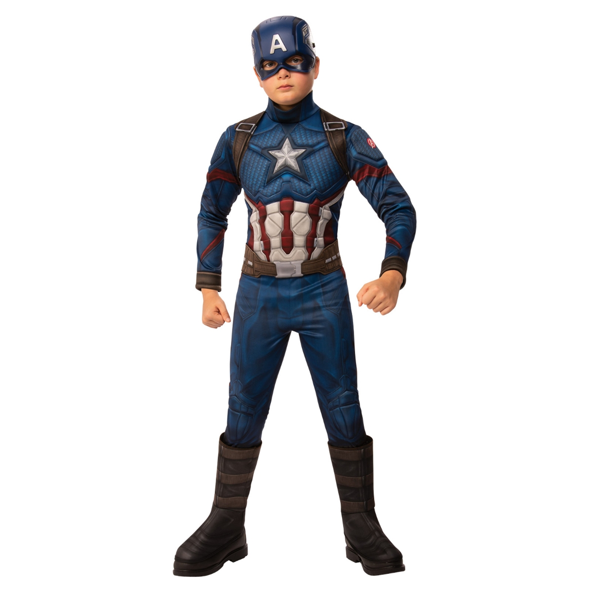 Rubies M Captain America Deluxe Costume Boys, 5-7 Years
