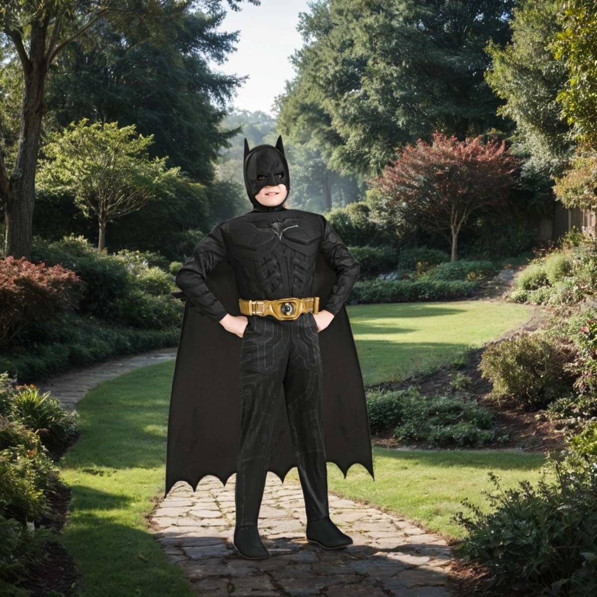 Rubies M Deluxe Batman Costume Boys, 5-7 Years