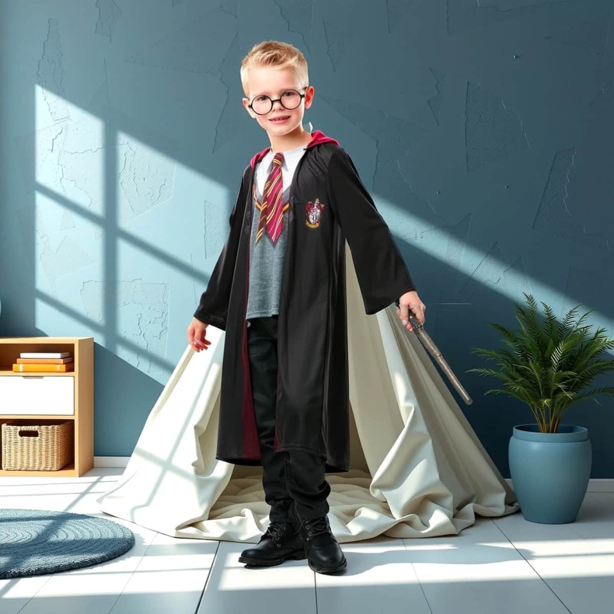 Rubies M Harry Potter Photoreal Robe Costume Boys, 5-7 Years