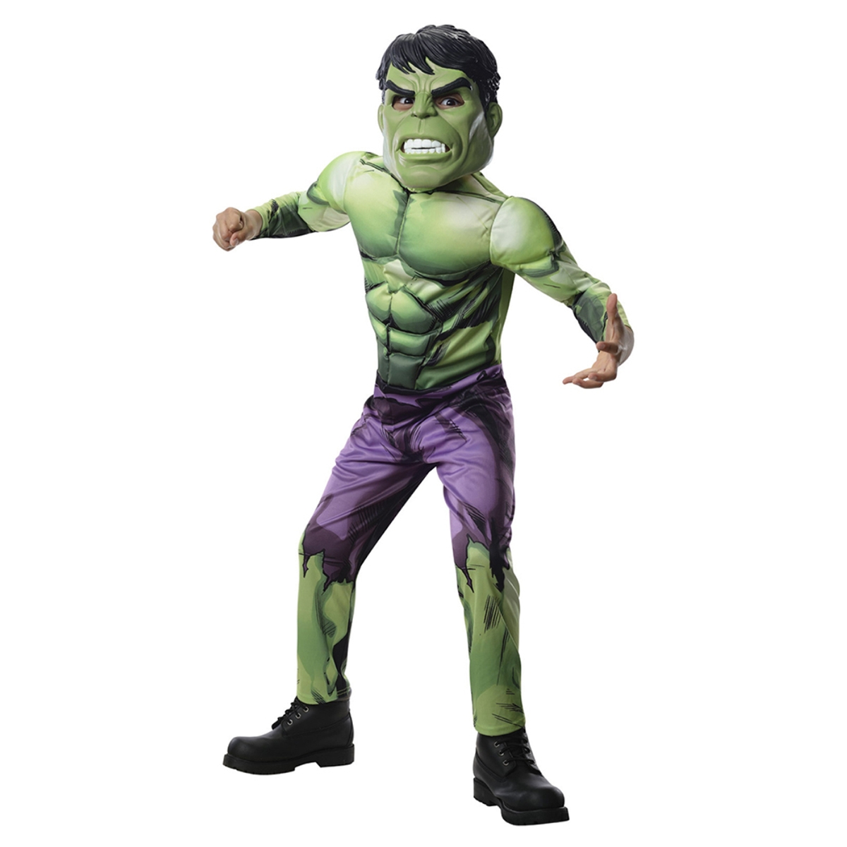 Rubies M Hulk Deluxe Costume Boys, 5-7 Years
