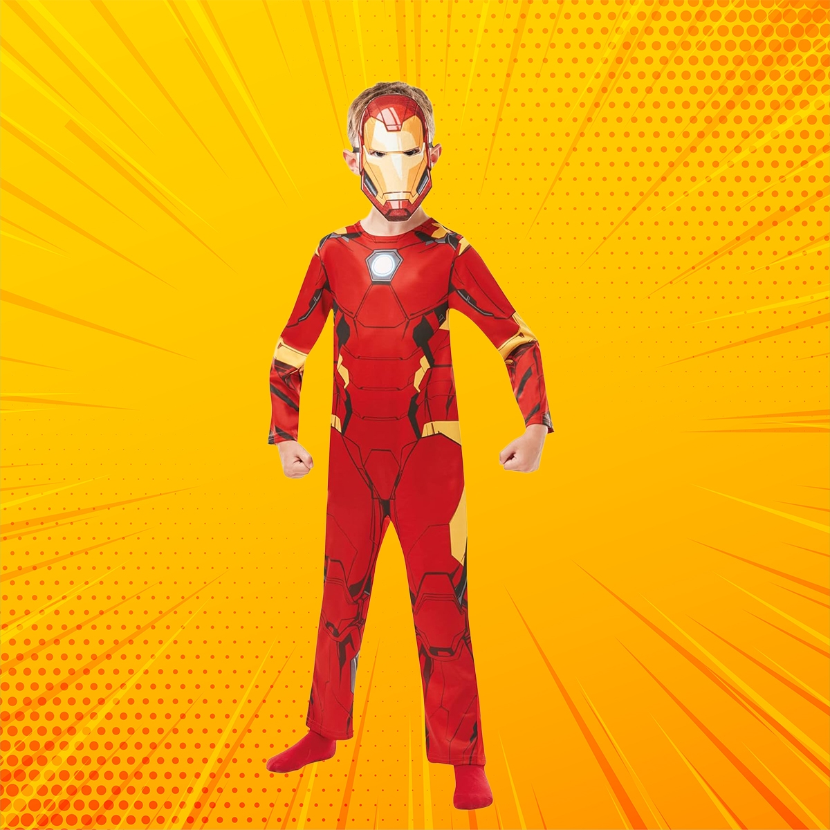 Rubies M Iron Man Costume Boys, 5-7 Years