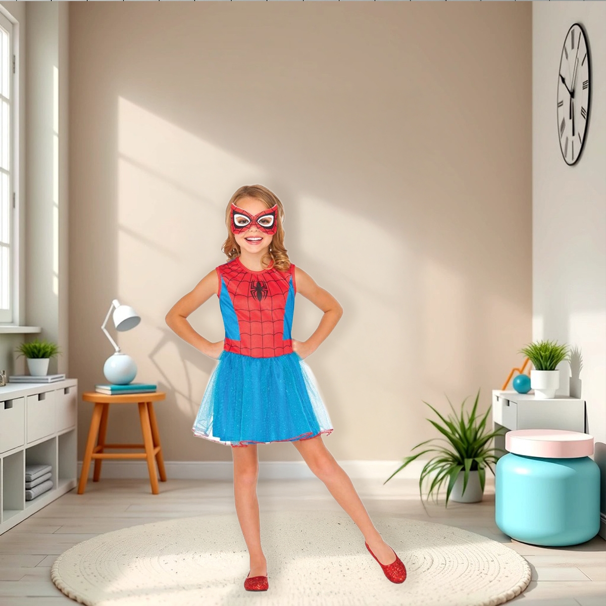 Rubies M Spider Girl Costume Girls, 5-7 Years