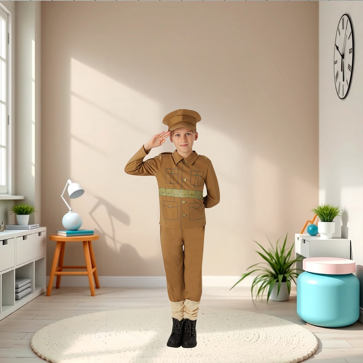 Rubies M WW1 Soldier Costume Boys, 5-7 Years