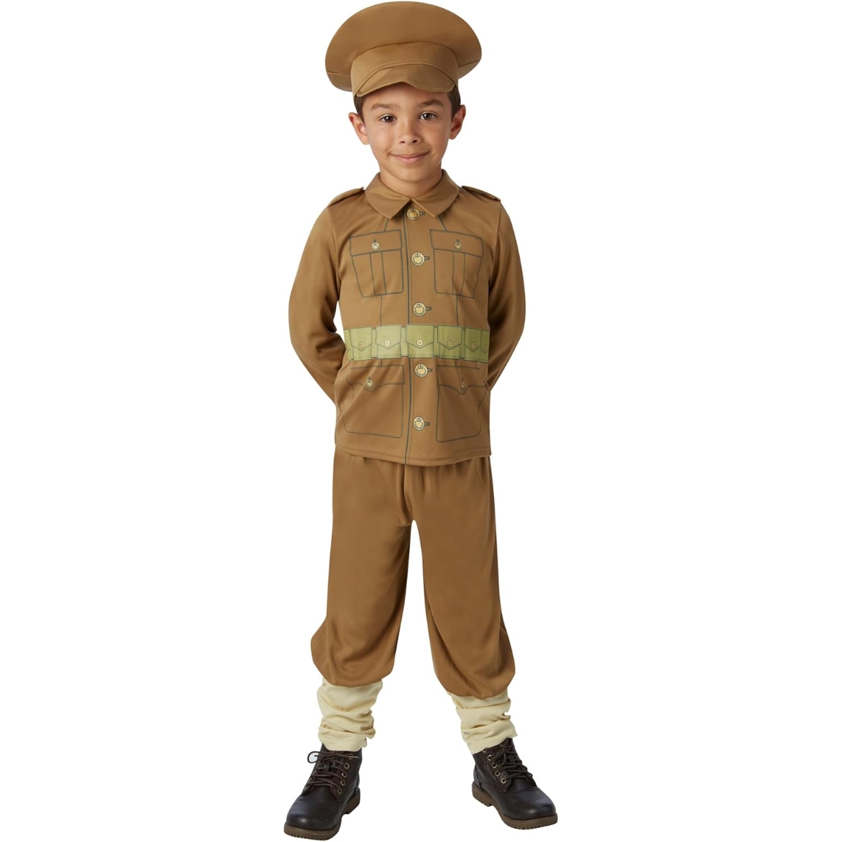 Rubies M WW1 Soldier Costume Boys, 5-7 Years