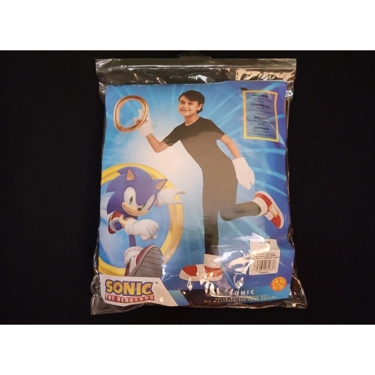 Rubies One Size Sonic Accessory Set Unisex, 13+ Years