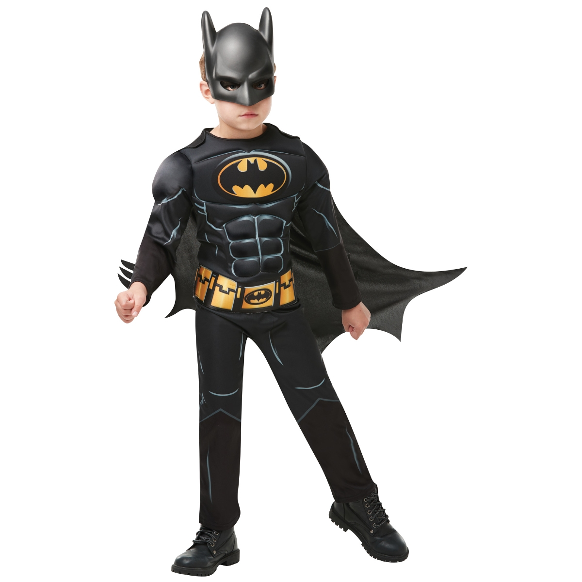 Rubies S Batman Black Core Costume Boys, 3-4 Years