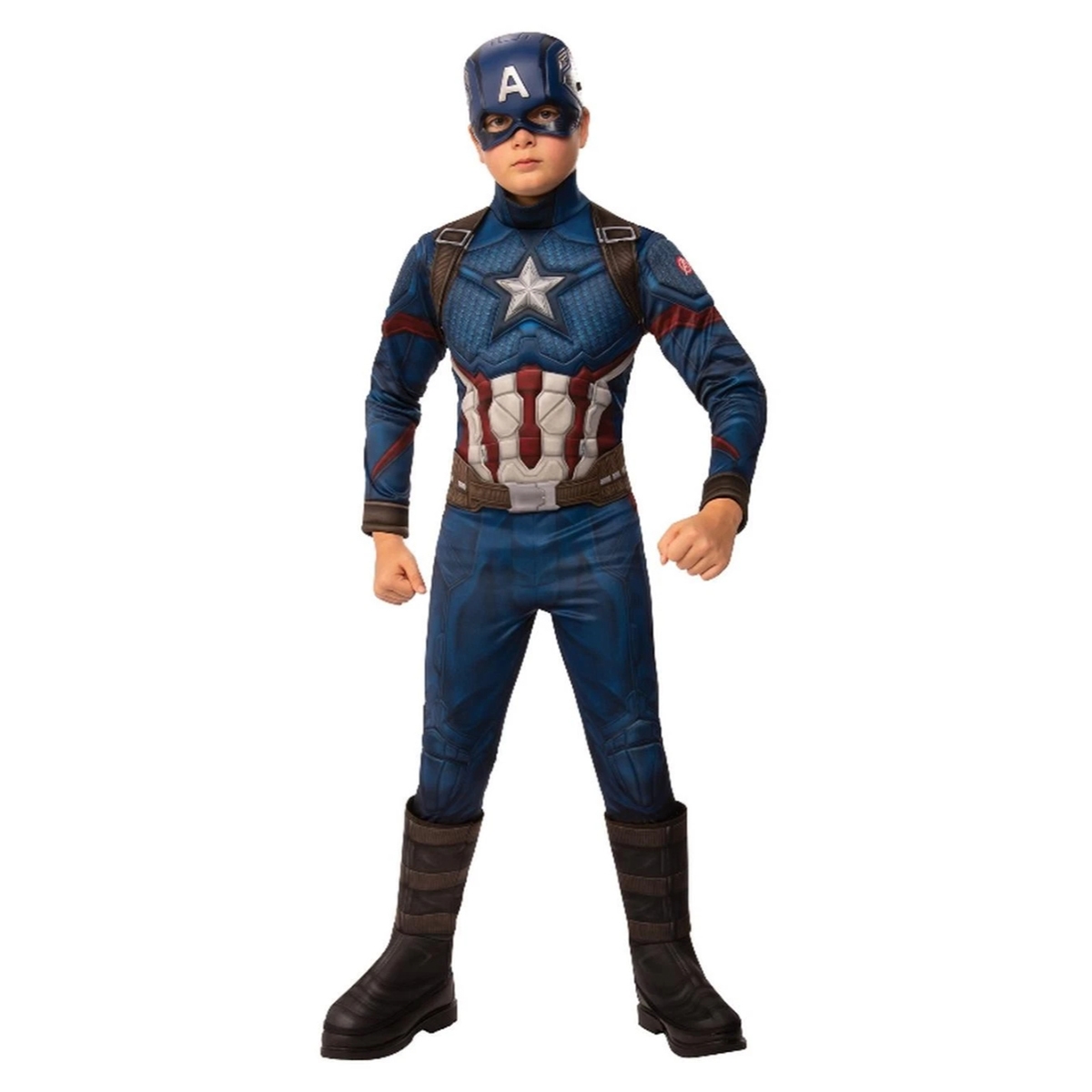 Rubies S Captain America Deluxe Costume Boys, 3-4 Years