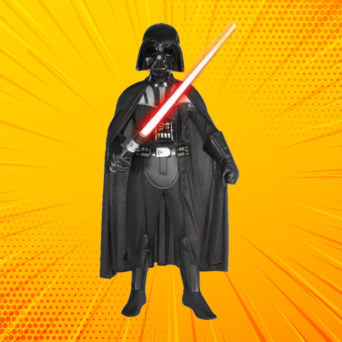 Rubies S Darth Vader Deluxe Costume Boys, 3-4 Years