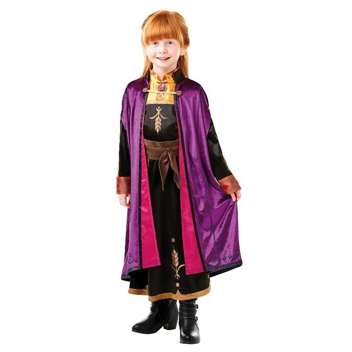 Rubies S Disney Frozen 2 Anna Deluxe Costume Girls, 3-4 Years