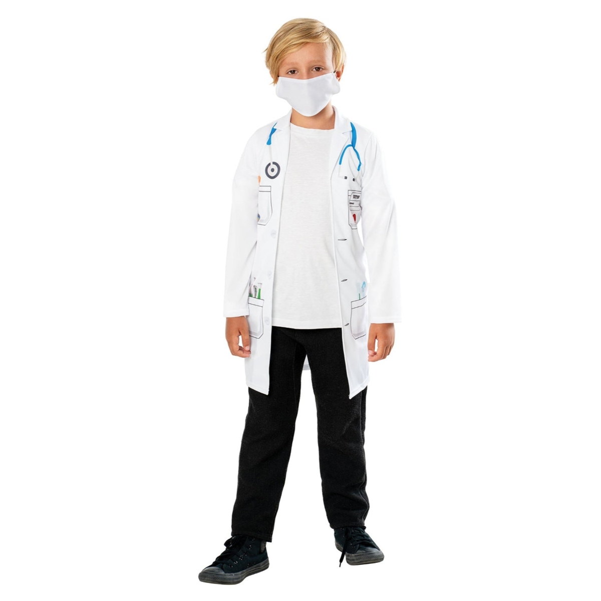 Rubies S Doctor Roleplay Kids Fancy Dress Costume Unisex, 5-7 Years