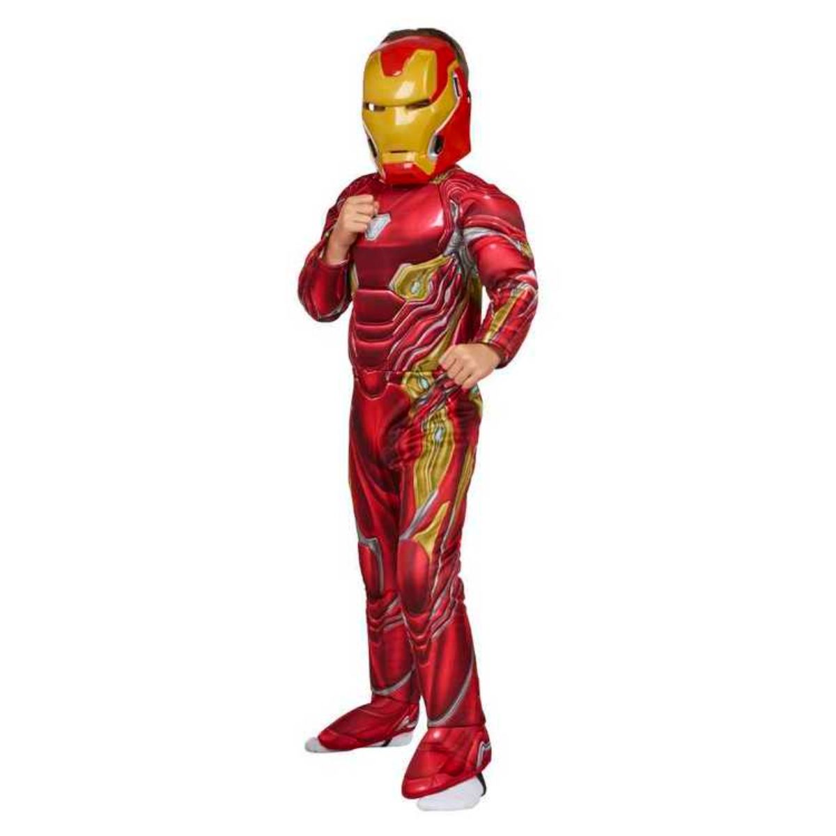 روبيز زي تنكري الرجل الحديدي ديلوكس مقاس S للأولاد 3-4 سنوات