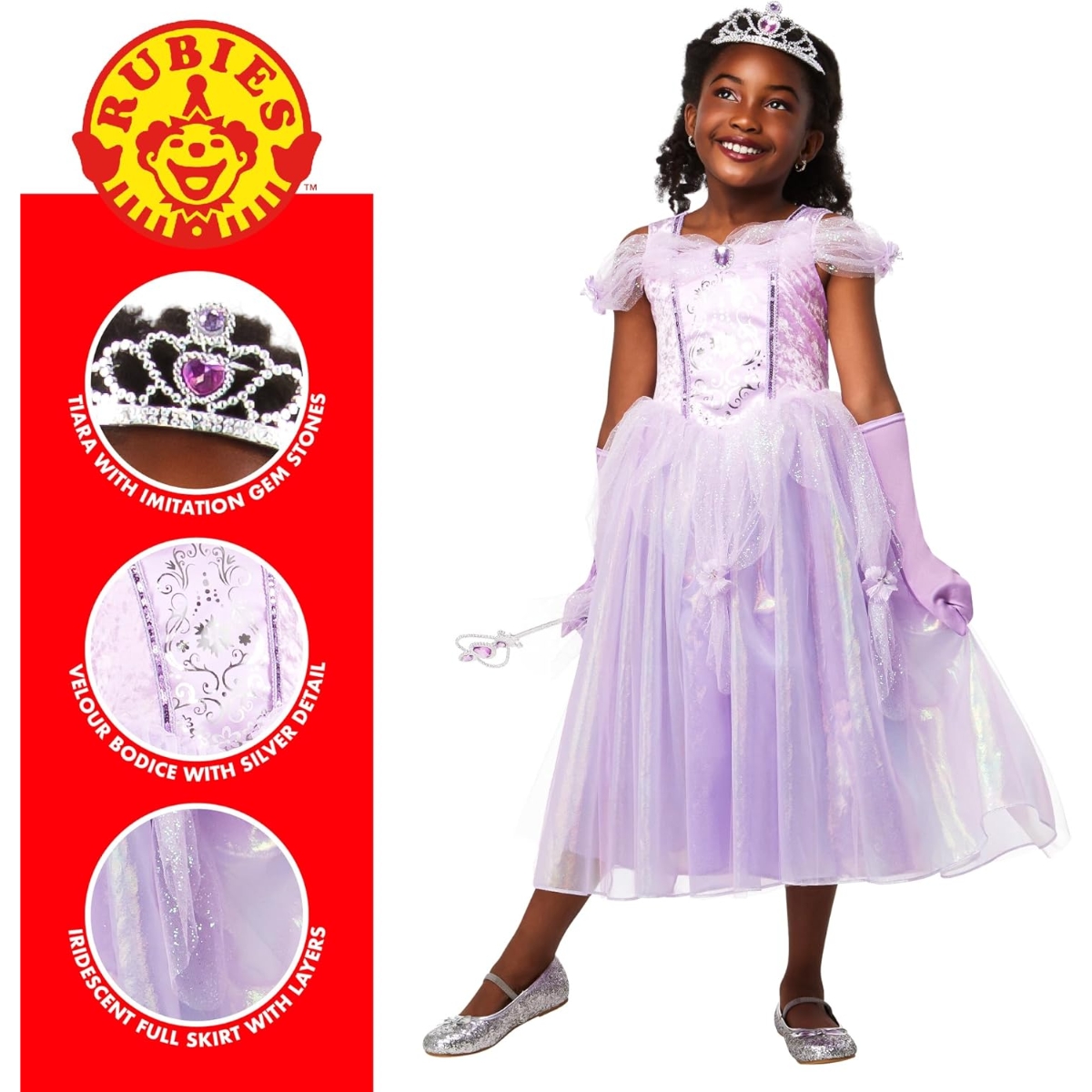 Rubies S Limited Edition Fairytale Princess Costume Girls, 3-4 Years