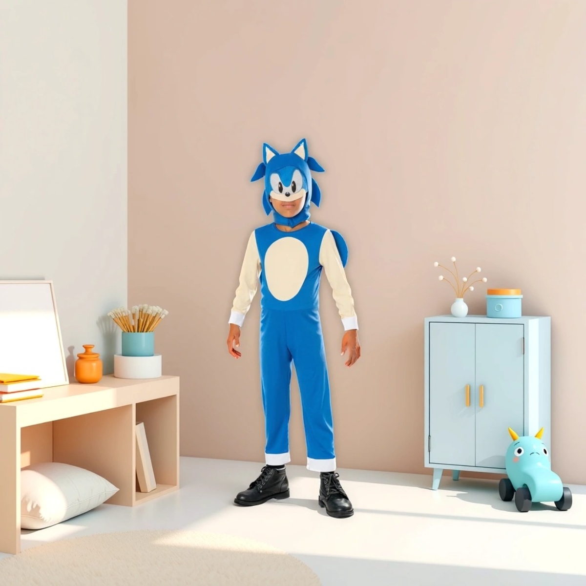 Rubies S Sonic The Hedgehog Costume Unisex, 3-4 Years