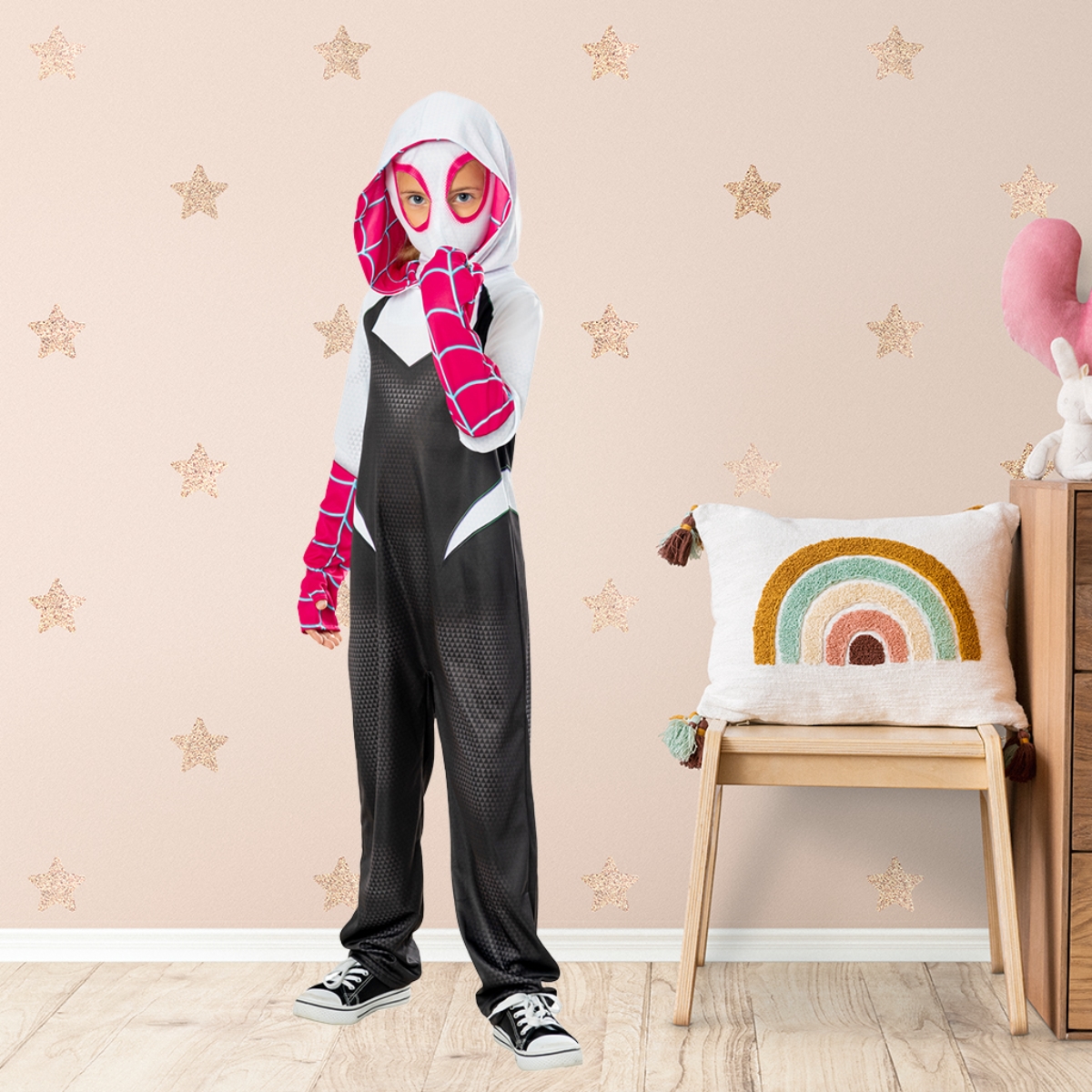 روبيز زي سبايدر جوين ديلوكس مقاس S للبنات 8-10 سنوات