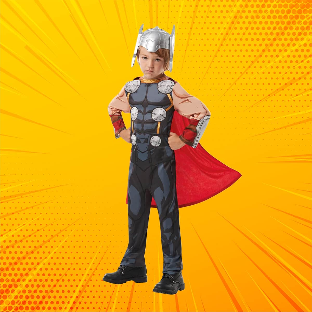 Rubies S Thor Costume Boys, 3-4 Years
