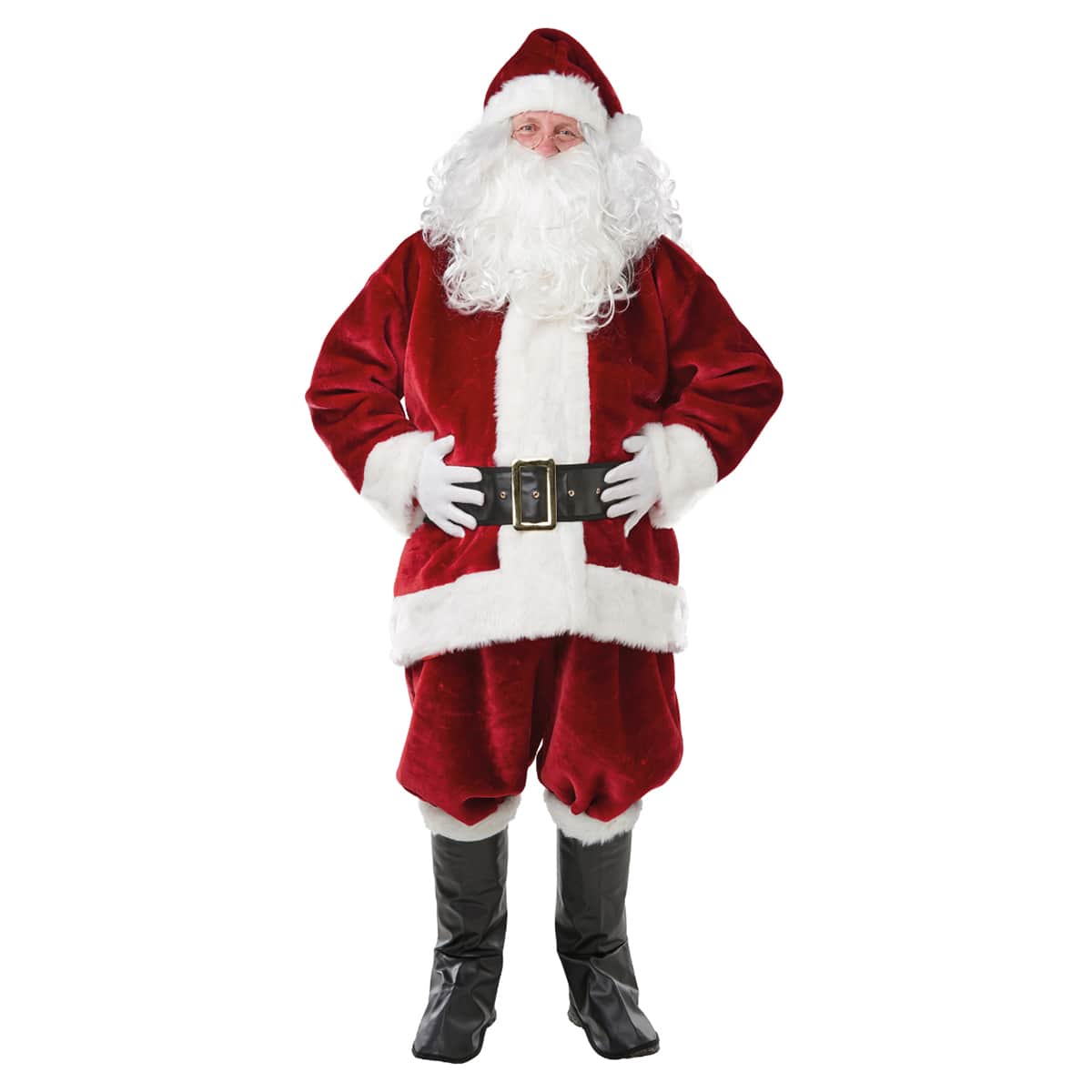 Rubies Standard Santa Claus Costume Suit Boys, 13+ Years