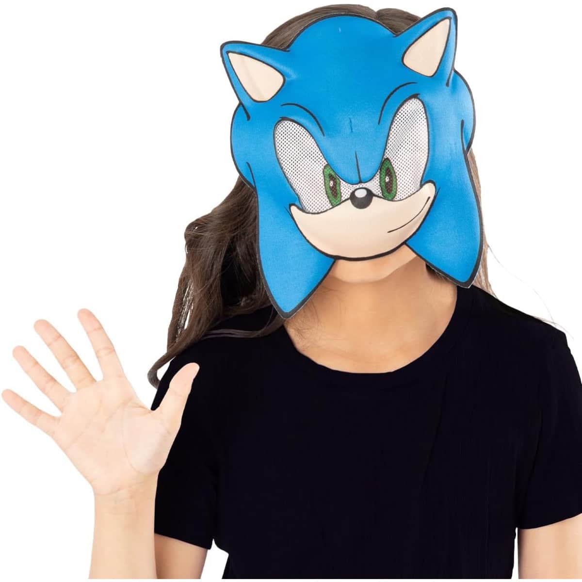 Rubies Standard Sonic The Hedgehog Child Mask Unisex, 13+ Years