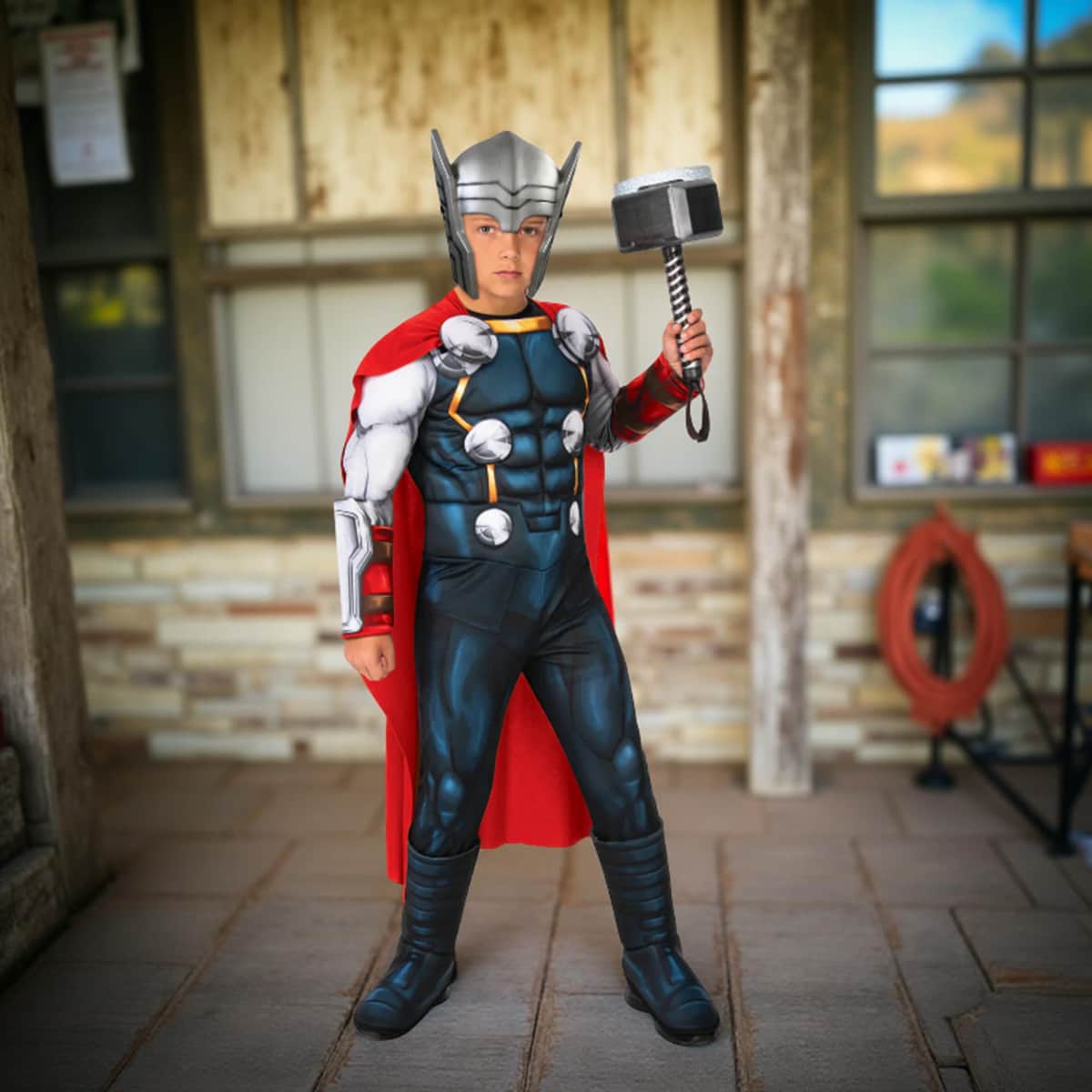 Rubies Thor Deluxe Child Costume Boys, 8-10 Years