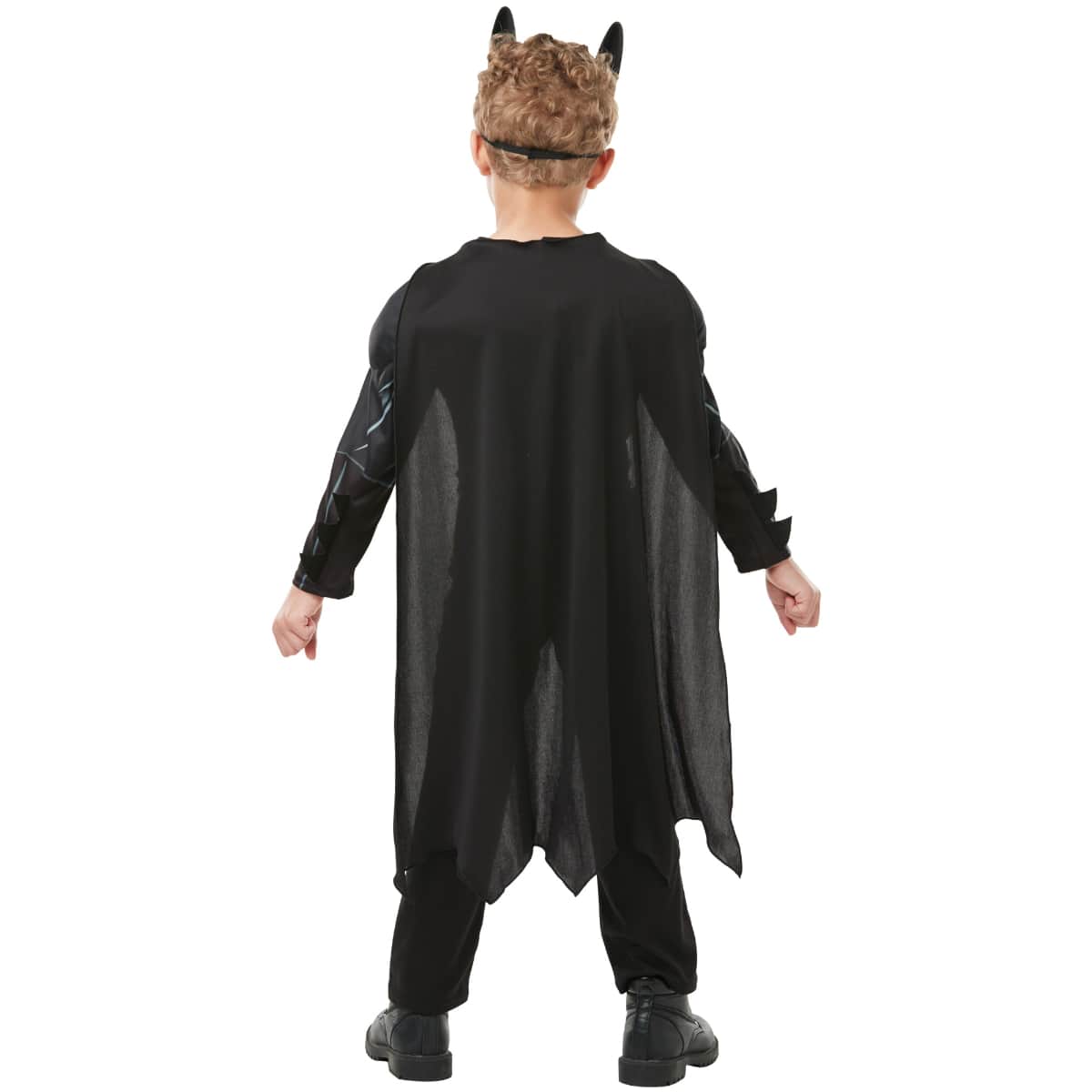 روبيز زي باتمان كلاسيكي أسود مقاس XL للأولاد 8-10 سنوات