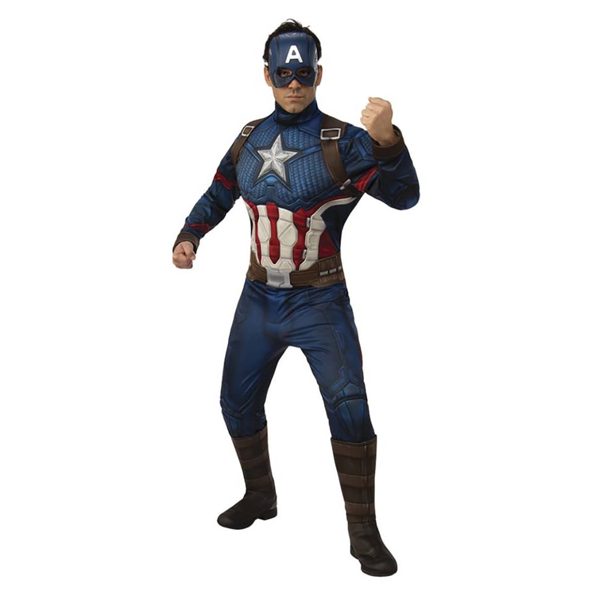 روبيز زي ديلوكس كابتن أمريكا للبالغين للأولاد، 13 سنة فأكثر