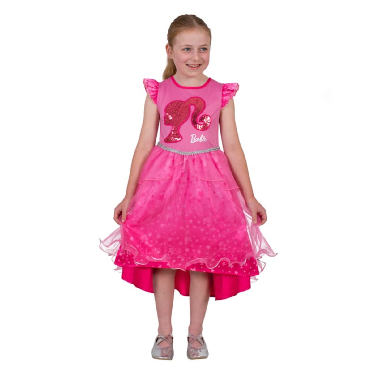 Rubies XS Barbie Sparkle Deluxe Costume Girl, 3-4 Years