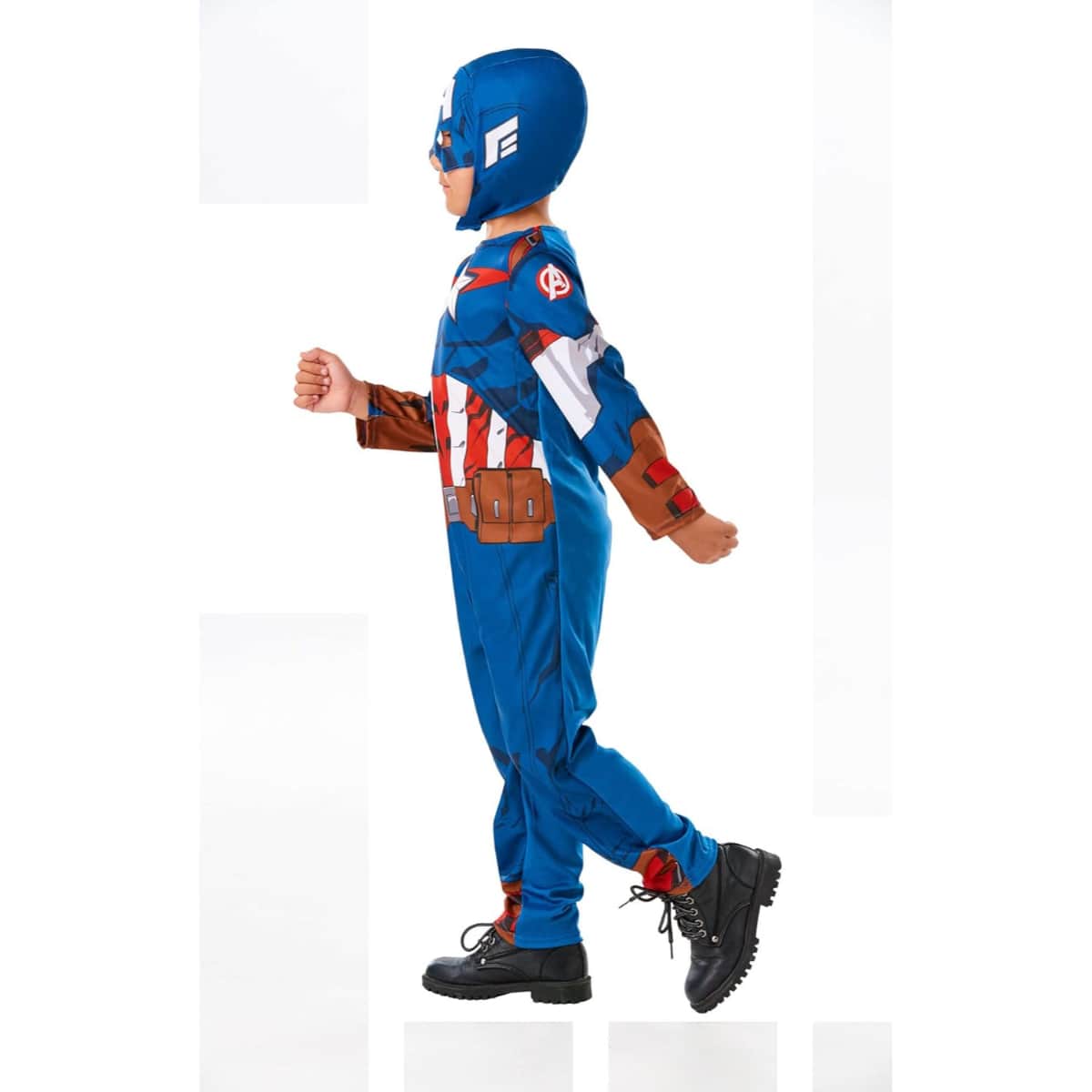 Rubies XS Captain America Costume Toddler, 0-2 Years