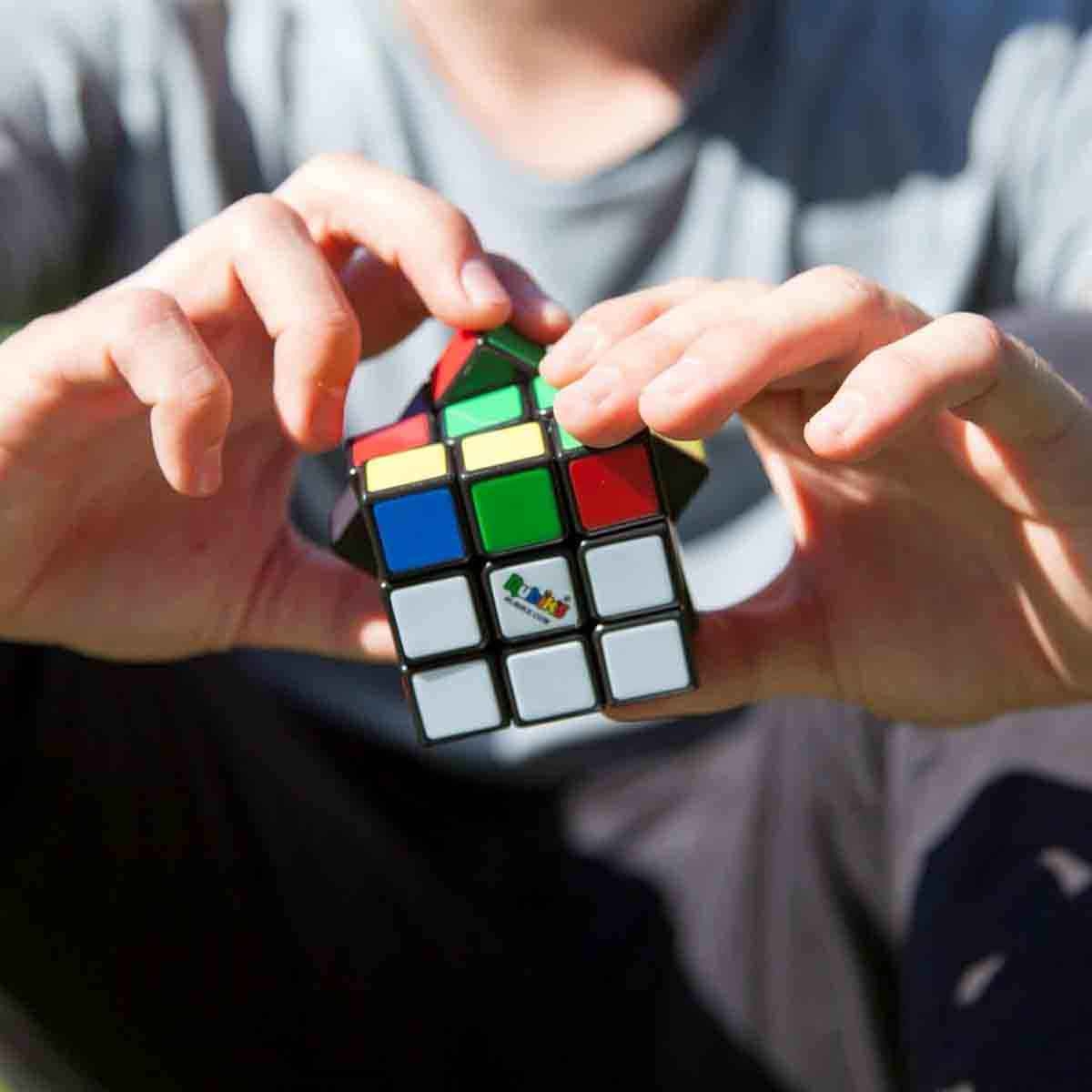 روبيك مجموعة مكعب الأحجية العائلية عدد 3 للأولاد والبنات عمر 8-10 سنوات